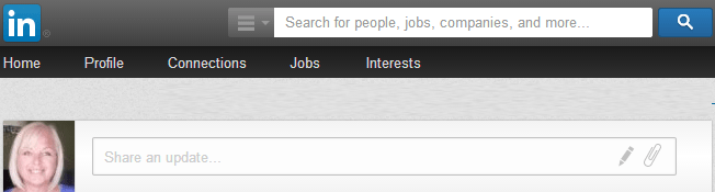 LinkedIn Post a blog directly in your updates